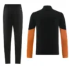 Arsenal 2026/27 Black Yellow Half Pull Tracksuit - Back View | KFCOOL