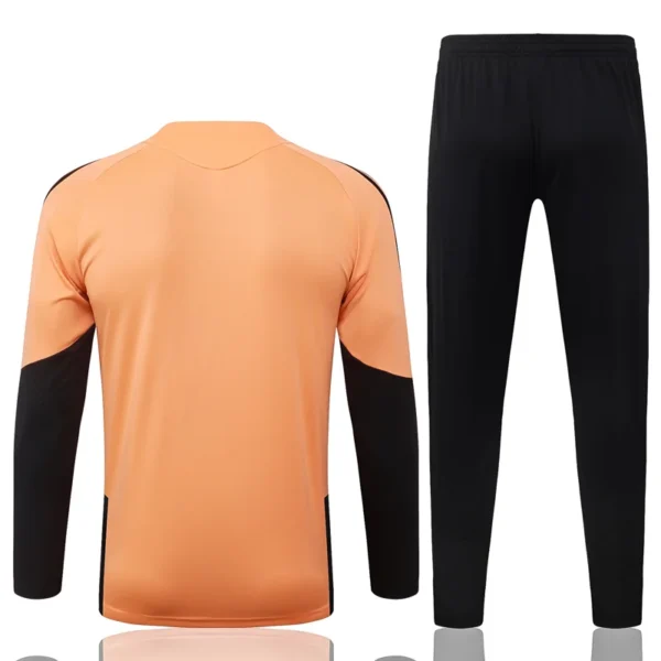 Arsenal 2026/27 Orange Half Pull Tracksuit - Back View - KFCool – Football Jerseys & Soccer Kits Store Arsenal 2026/27 Orange Half Pull Tracksuit - Back View | KFCOOL