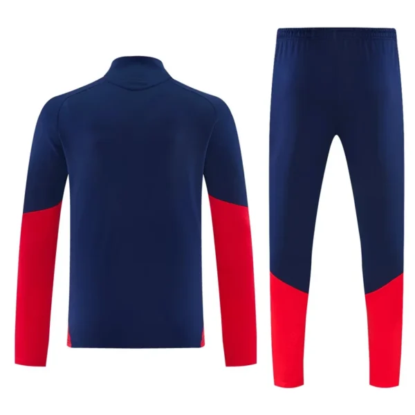 Arsenal 2026/27 Royal Blue Half Pull Tracksuit - Back View | KFCOOL