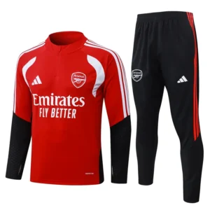 Arsenal 2026/27 Red Half Pull Tracksuit - Front View | KFCOOL