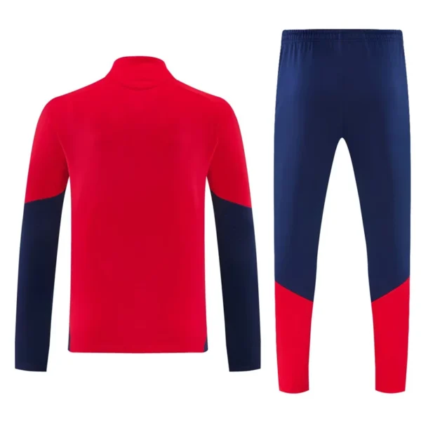 Arsenal 2026/27 Red Yellow Half Pull Tracksuit - Back View - KFCool – Football Jerseys & Soccer Kits Store Arsenal 2026/27 Red Yellow Half Pull Tracksuit - Back View | KFCOOL