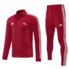 Arsenal 2026/27 Red Jacket Tracksuit - Front View - KFCool – Football Jerseys & Soccer Kits Store Arsenal 2026/27 Red Jacket Tracksuit - Front View | KFCOOL