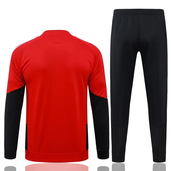 Arsenal 2026/27 White Red Kids Jacket Tracksuit - Back View | KFCOOL