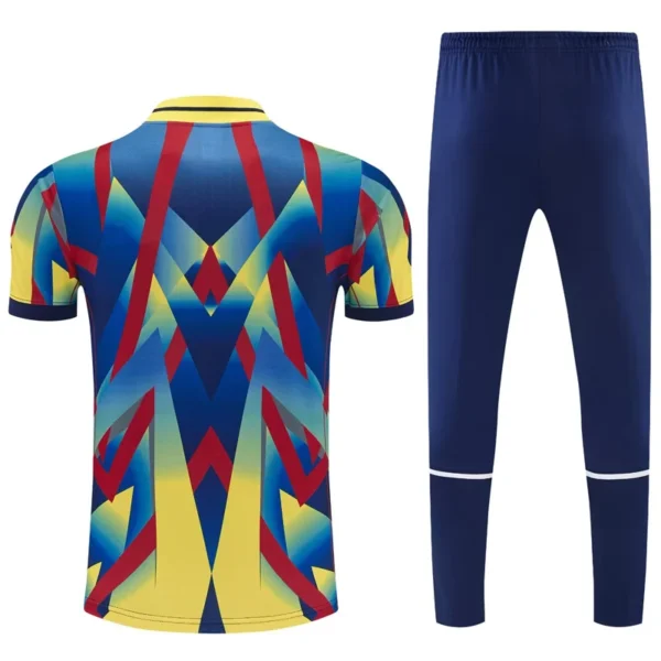 Arsenal 2026/27 Yellow Short Sleeve Pants Suit - Back View | KFCOOL
