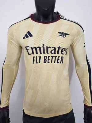Arsenal 2026/27 Third Long Sleeve Jersey Player Version - Front View | KFCOOL
