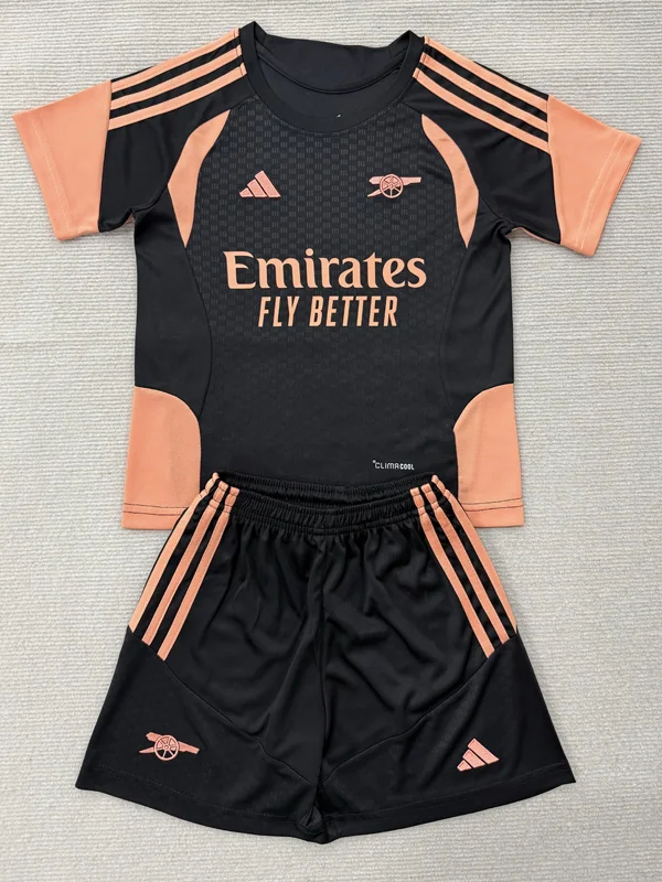 Arsenal 2026/27 Training Black Jersey Fan Version - Front View | KFCOOL