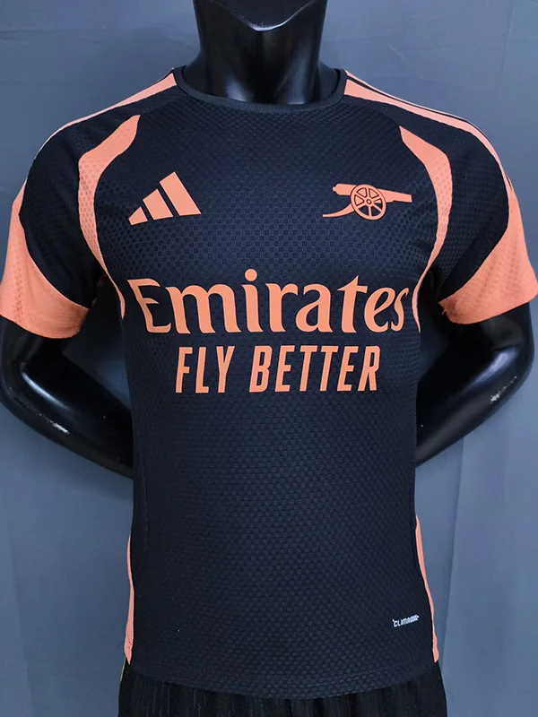 Arsenal 2026/27 Training Black Jersey Player Version - Front View Arsenal 2026/27 Training Black Jersey Player Version - Front View | KFCOOL
