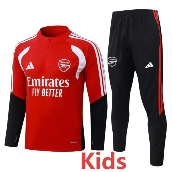 Arsenal 2026/27 White Red Tracksuit - Front View - KFCool – Football Jerseys & Soccer Kits Store Arsenal 2026/27 White Red Tracksuit - Front View | KFCOOL