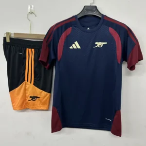 Arsenal 2026/27 Royal Blue Training Short Suit - Front View Arsenal 2026/27 Royal Blue Training Short Suit - Front View | KFCOOL
