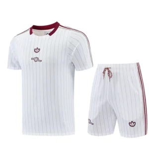 Arsenal 2026/27 White Training Short Suit - Front View | KFCOOL