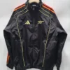Arsenal 2026/27 Black Yellow Windbreaker - Front View | KFCOOL