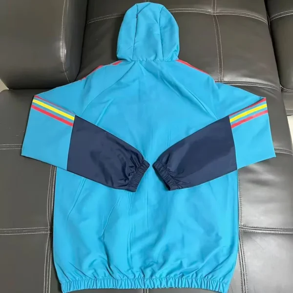 Arsenal 2026/27 Blue Windbreaker - Back View | KFCOOL