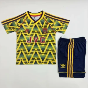 Arsenal 1991/92 Retro Away Kids Kit Fan Version - Front View | KFCOOL
