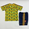 Arsenal 1991/92 Retro Away Kids Kit Fan Version - Back View - KFCool – Football Jerseys & Soccer Kits Store Arsenal 1991/92 Retro Away Kids Kit Fan Version - Back View | KFCOOL