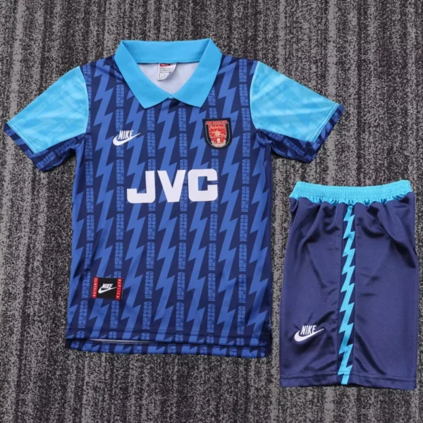 Arsenal 1994/95 Retro Away Kids Kit Fan Version - Front View | KFCOOL