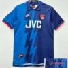 Arsenal 1995/96 Retro Away Blue Jersey Fan Version - Front View Arsenal 1995/96 Retro Away Blue Jersey Fan Version - Front View | KFCOOL