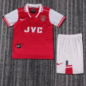 Arsenal 1996/97 Retro Home Kids Kit Fan Version - Front View | KFCOOL