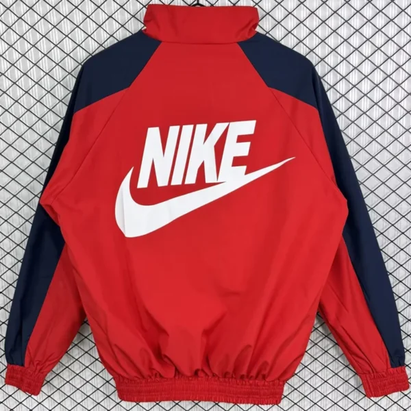 Arsenal 1996/97 Retro Red Windbreaker - Back View - KFCool – Football Jerseys & Soccer Kits Store Arsenal 1996/97 Retro Red Windbreaker - Back View | KFCOOL
