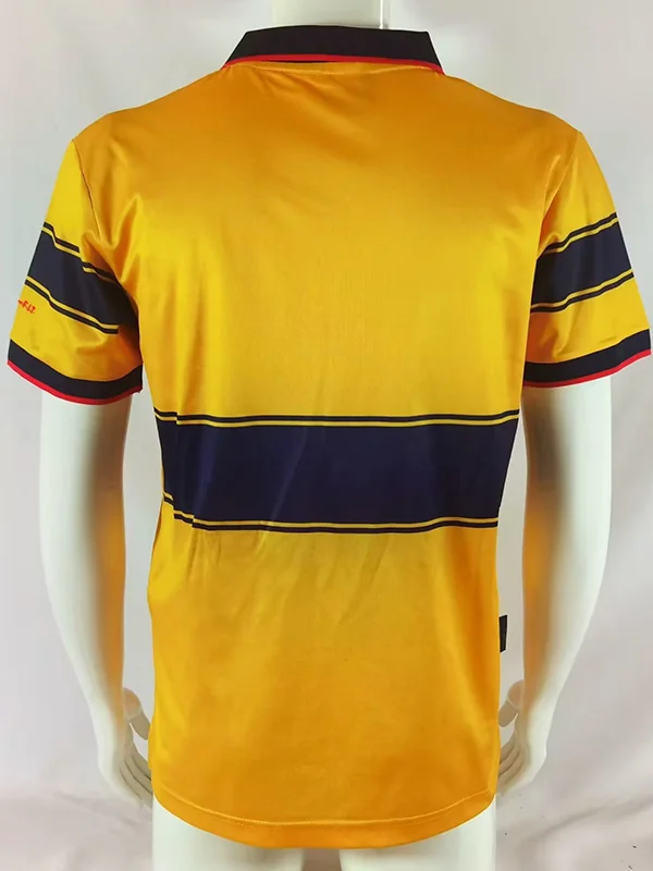 Arsenal 1998/99 Retro Away Jersey Fan Version - Back View | KFCOOL
