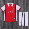 Arsenal 1998/99 Retro Home Kids Kit Fan Version - Front View | KFCOOL