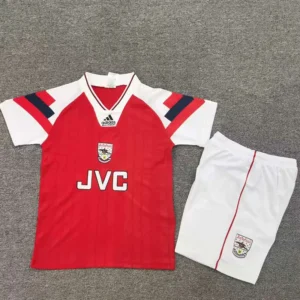Arsenal 1992/94 Retro Home Kids Kit Fan Version - Front View | KFCOOL