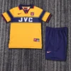 Arsenal 1997/99 Retro Away Kids Kit Fan Version - Front View | KFCOOL