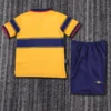 Arsenal 1997/99 Retro Away Kids Kit Fan Version - Back View | KFCOOL