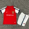 Arsenal 2000/02 Retro Home Kids Kit Fan Version - Front View | KFCOOL