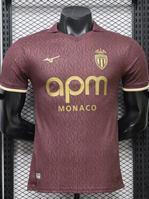Monaco 2026/27 Away Jersey Player Version - Front View Monaco 2026/27 Away Jersey Player Version - Front View | KFCOOL