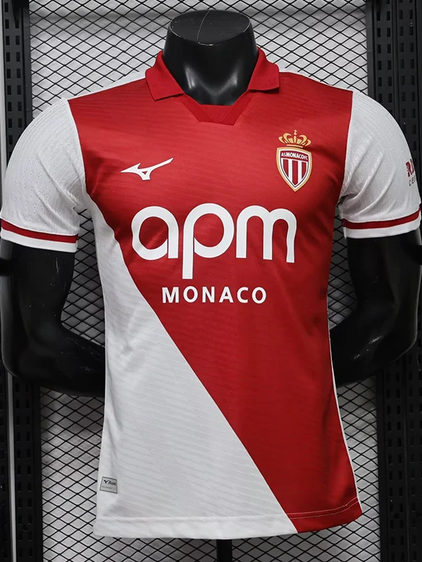 Monaco 2026/27 Home Jersey Player Version - Front View | KFCOOL