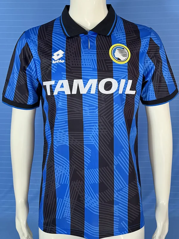Atalanta 1991/92 Retro Home Jersey Fan Version - Front View Atalanta 1991/92 Retro Home Jersey Fan Version - Front View | KFCOOL