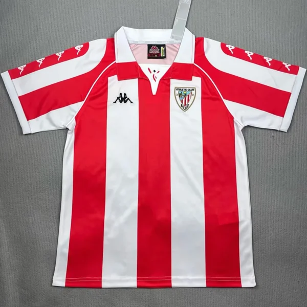 Athletic Bilbao 1998/99 Retro Home Jersey Fan Version - Front View | KFCOOL