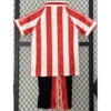 Athletic Bilbao 1995/97 Retro Home Kids Kit Fan Version - Back View | KFCOOL