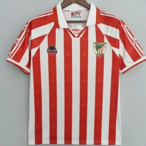 Athletic Bilbao 1995/97 Retro Home Jersey Fan Version - Front View Athletic Bilbao 1995/97 Retro Home Jersey Fan Version - Front View | KFCOOL