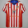 Atlético Madrid 2004/05 Retro Home Jersey Fan Version - Front View Atlético Madrid 2004/05 Retro Home Jersey Fan Version - Front View | KFCOOL