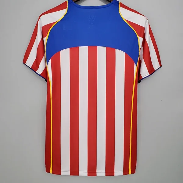 Atlético Madrid 2004/05 Retro Home Jersey Fan Version - Back View Atlético Madrid 2004/05 Retro Home Jersey Fan Version - Back View | KFCOOL