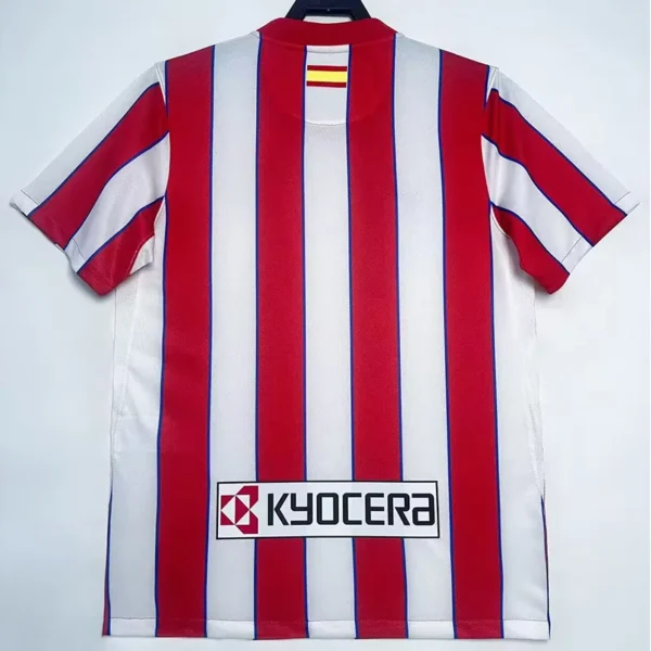 Atlético Madrid 2011/12 Retro Home Jersey Fan Version - Detail View 3 | KFCOOL