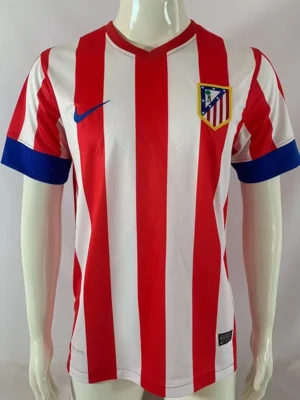 Atlético Madrid 2012/13 Retro Home Jersey Fan Version - Front View | KFCOOL
