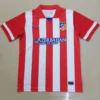 Atlético Madrid 2013/14 Retro Home Jersey Fan Version - Front View Atlético Madrid 2013/14 Retro Home Jersey Fan Version - Front View | KFCOOL