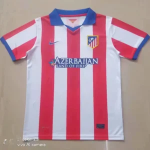 Atlético Madrid 2014/15 Retro Home Jersey Fan Version - Front View Atlético Madrid 2014/15 Retro Home Jersey Fan Version - Front View | KFCOOL