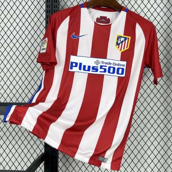 Atlético Madrid 2016/17 Home Jersey Fan Version - Front View | KFCOOL