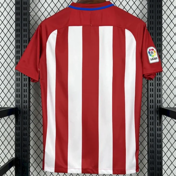 Atlético Madrid 2016/17 Home Jersey Fan Version - Back View | KFCOOL