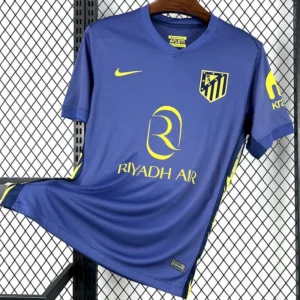 Atlético Madrid 2025/26 Away Blue Jersey Fan Version - Front View Atlético Madrid 2025/26 Away Blue Jersey Fan Version - Front View | KFCOOL