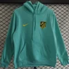 Atlético Madrid 2025/26 Green Hoody - Front View | KFCOOL