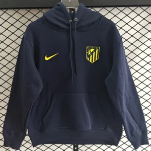 Atlético Madrid 2025/26 Royal Blue Hoody - Front View | KFCOOL