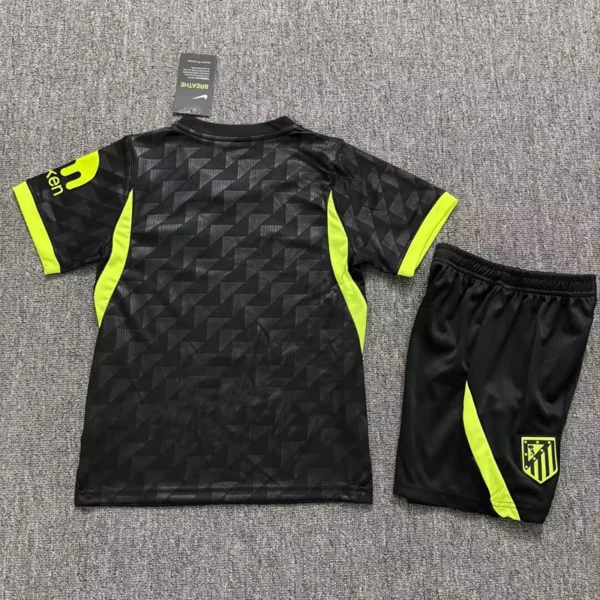 Atlético Madrid 2026/27 Away Kids Kit Fan Version - Back View - KFCool – Football Jerseys & Soccer Kits Store Atlético Madrid 2026/27 Away Kids Kit Fan Version - Back View | KFCOOL