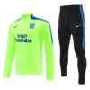 Atlético Madrid 2026/27 Green Half Pull Tracksuit - Front View | KFCOOL