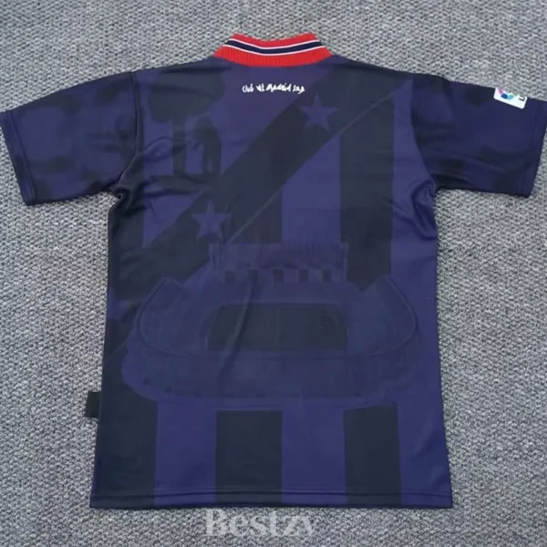 Atlético Madrid 1995/96 Retro Third Jersey Fan Version - Back View Atlético Madrid 1995/96 Retro Third Jersey Fan Version - Back View | KFCOOL