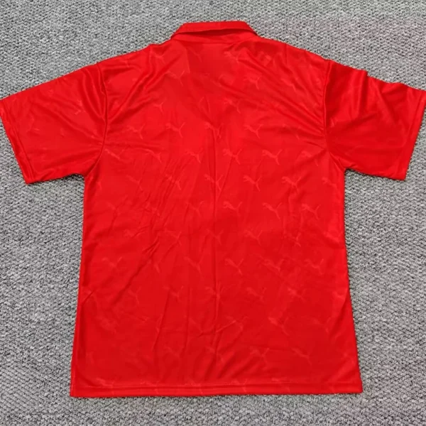 Atlético Madrid 1990/93 Retro Away Jersey Fan Version - Back View | KFCOOL