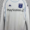 Auxerre 2003/04 Retro Home Long Sleeve Jersey Fan Version - Front View | KFCOOL